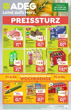 Vorschau von dem Prospekt - ADEG Flugblatt gültig ab 07.08.2025