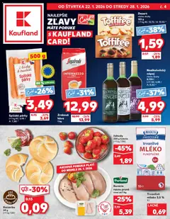 Kaufland SK Trebišov - amely érvényes a következő dátumtól: 22.01.2026