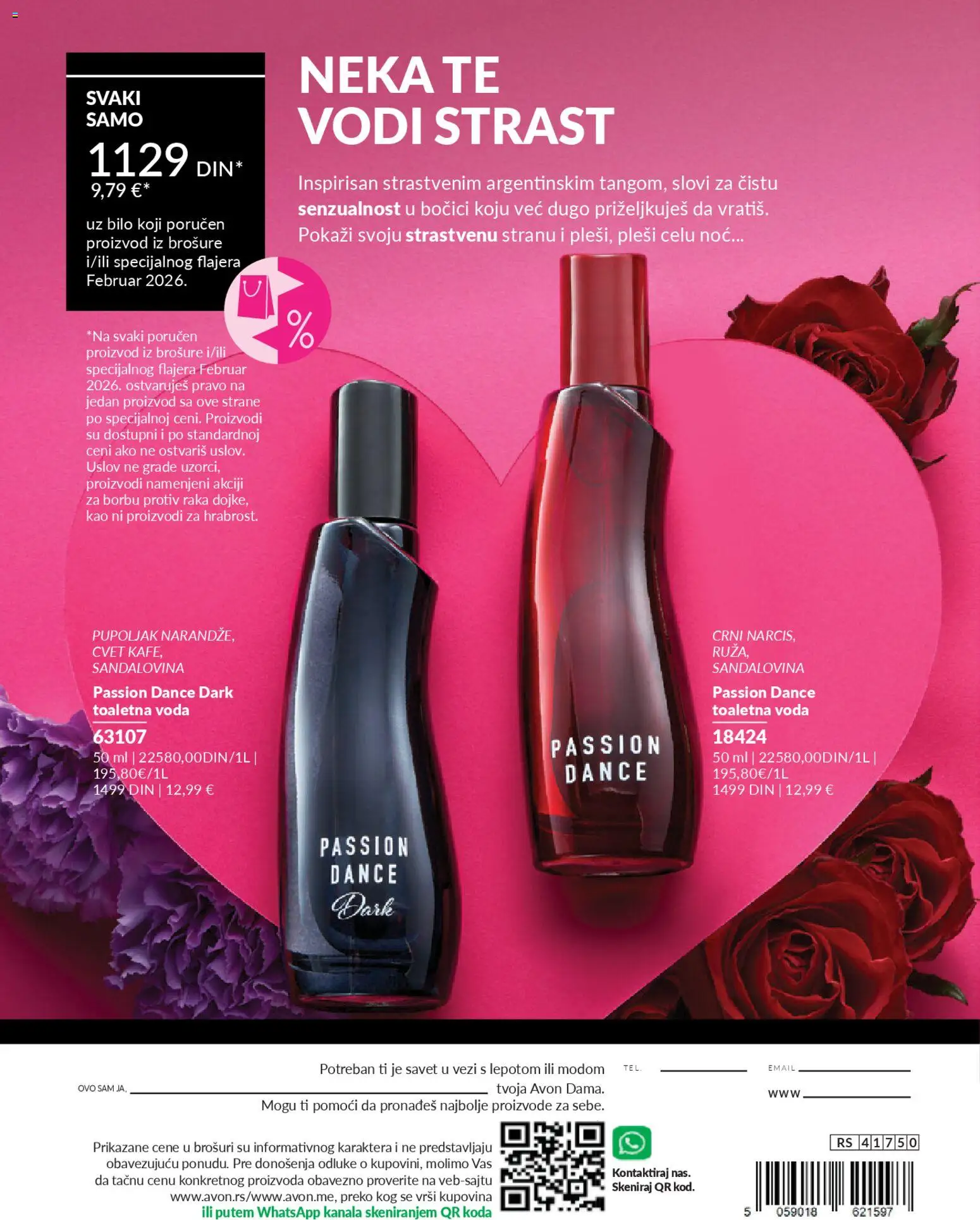AVON katalog - važi od 01.02.2026 | Strana: 202 | Proizvode: Toaletna voda, Voda