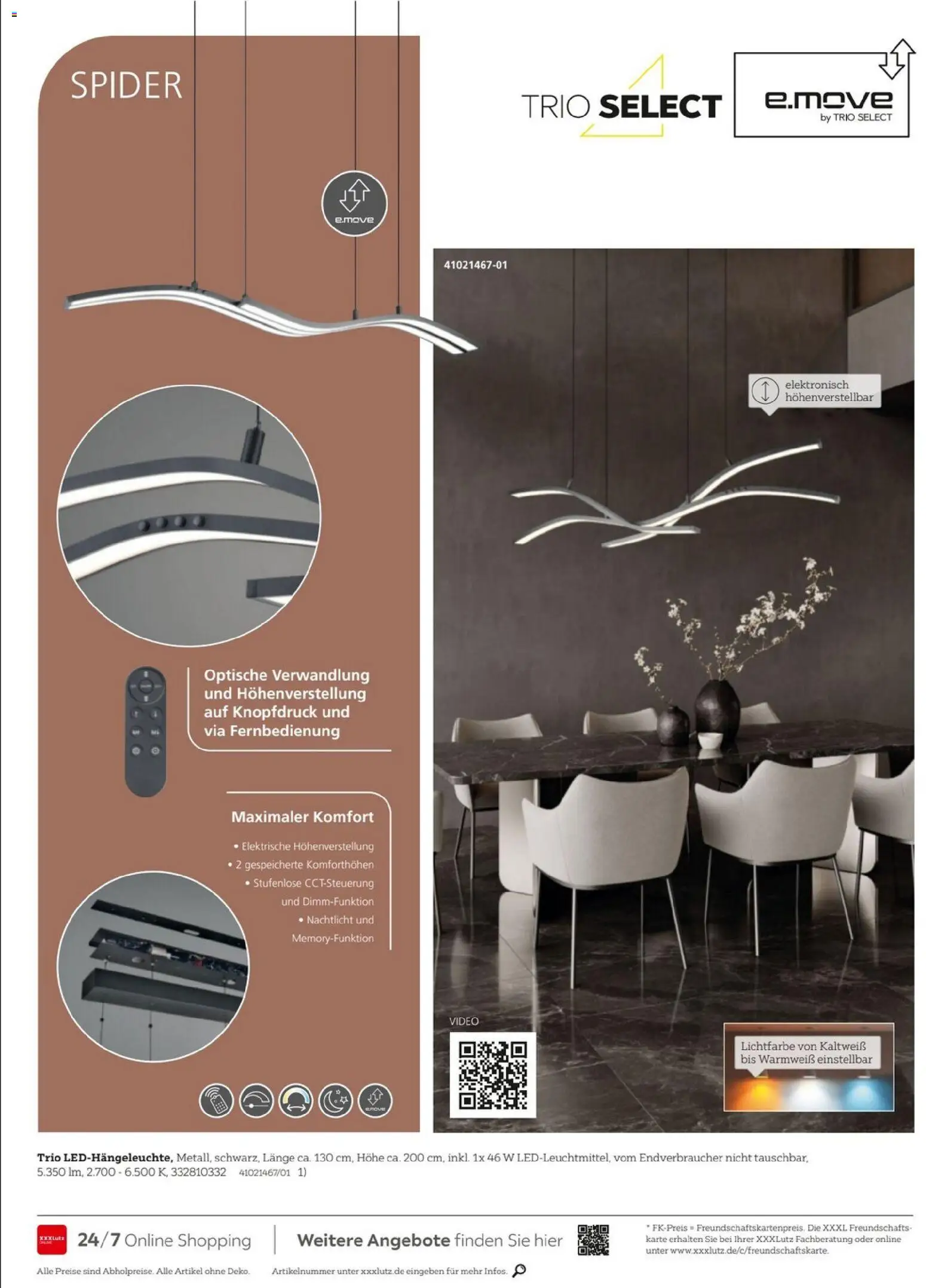 XXXL Lutz Schöner Einrichten – gültig ab 01.03.2026 | Seite: 84 | Produkte: Nachtlicht