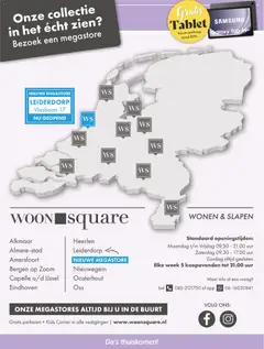 Woonsquare - Folder - Voorbeeld van een folder van Woonsquare, geldig van 15.12.2025 | Pagina: 12 | Producten: Tablet
