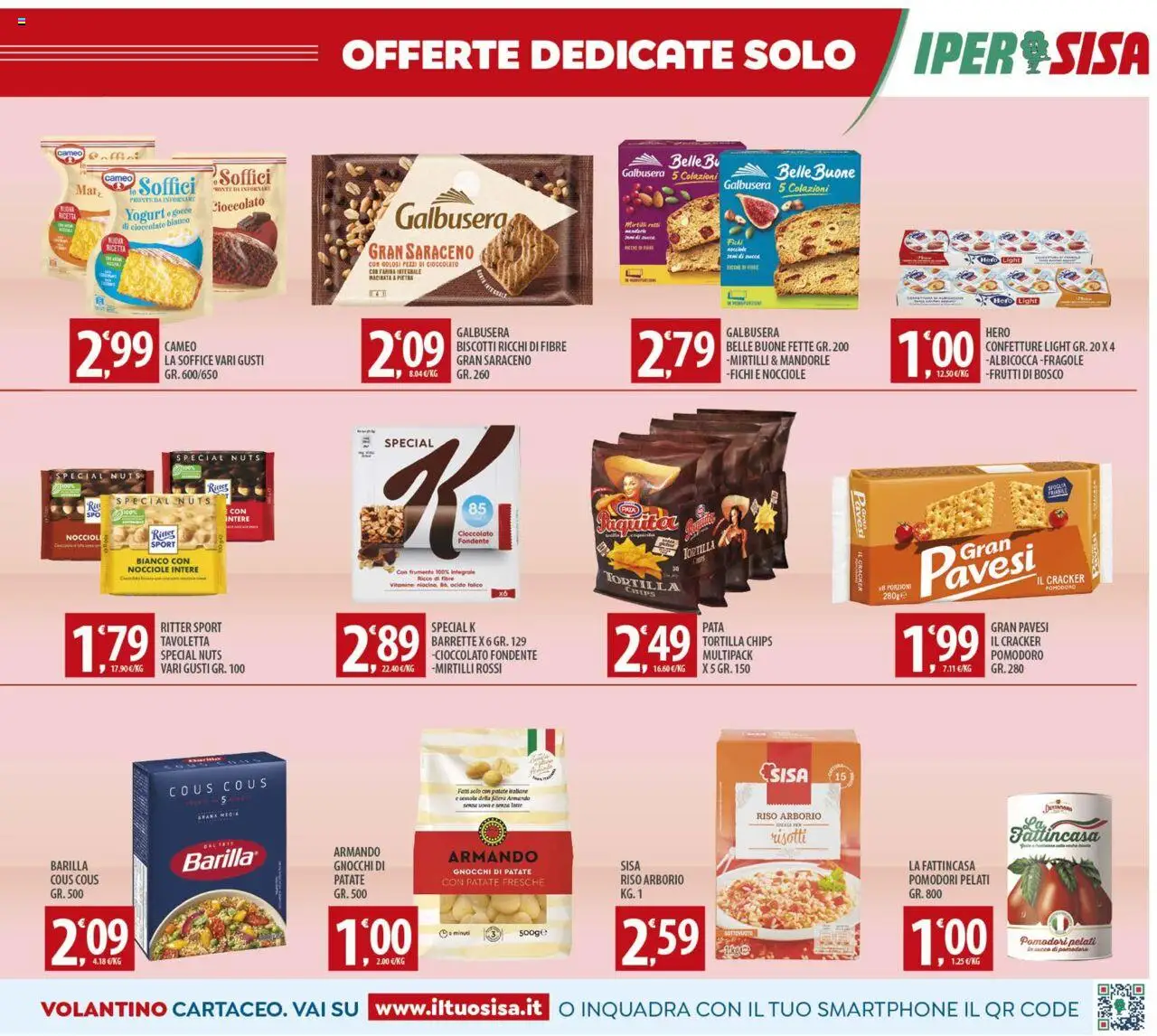 Volantino SISA del 23.09.2025 | Pagina: 13 | Prodotti: Cioccolato, Fragole, Mandorle, Gnocchi
