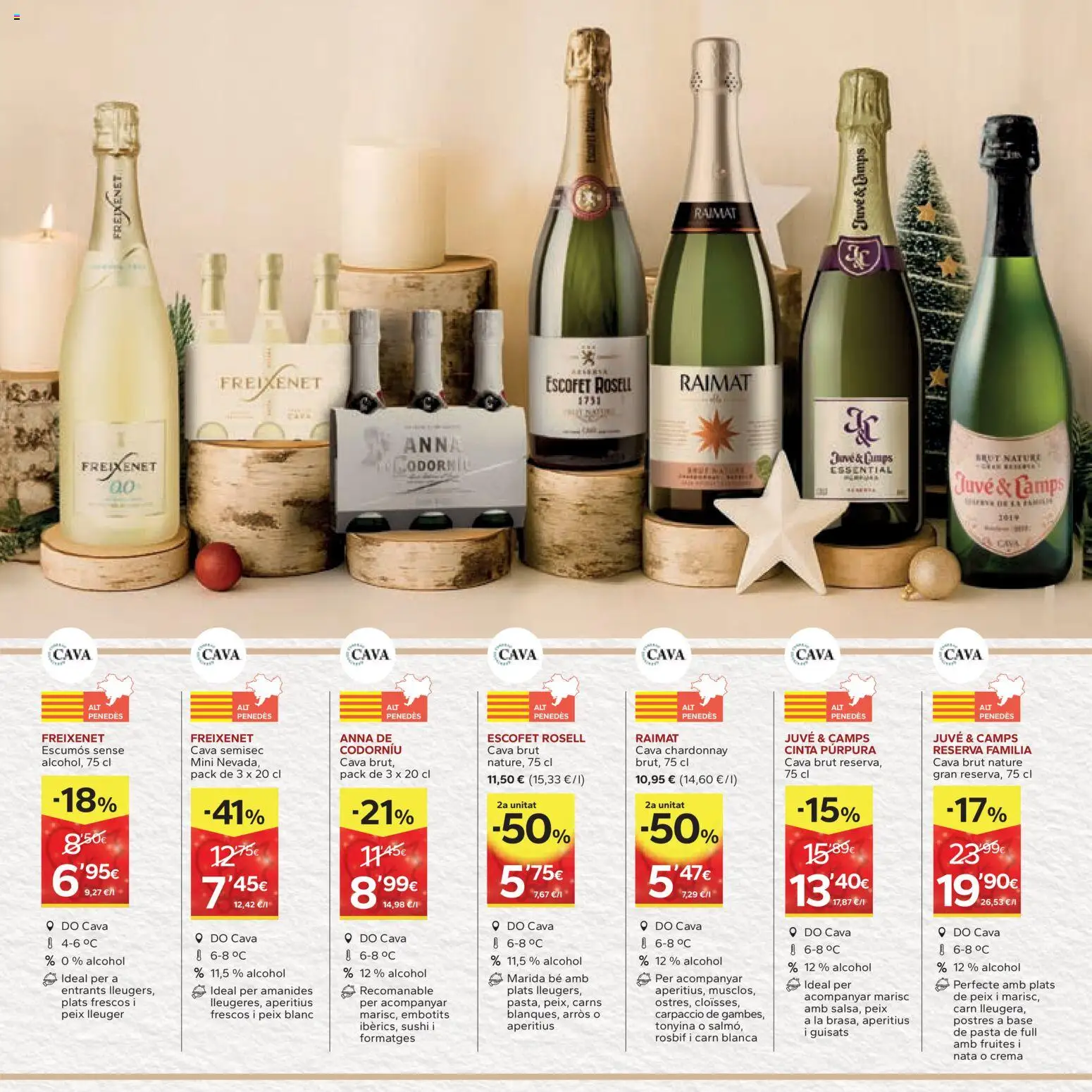 Caprabo - Especial Celler │ válido desde el 27.11.2025 | Página: 5 | Productos: Μπιμπερό, Pasta, Crema, Σιδερώστρα