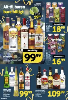 Løvbjerg - Tilbudsavis gyldig fra 27.12.2025 | Side: 18 | Produkter: Juice, Gin, Vodka, Whisky