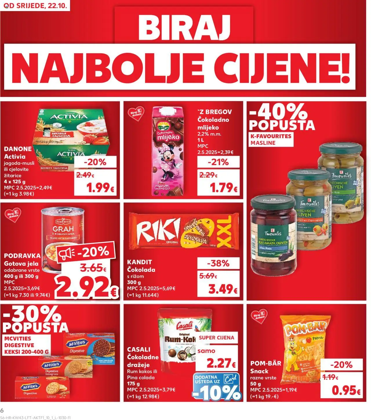 Kaufland katalog | vrijedi od 22.10.2025 | Stranica: 6