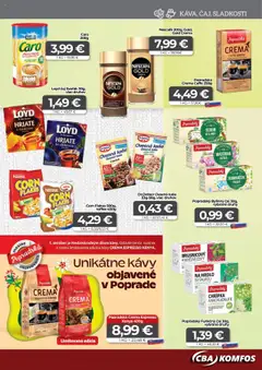 CBA Komfos leták platný od 23.10.2025 | Strana: 9