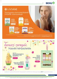 BENU Gyógyszertárak akciós újság - amely érvényes a következő dátumtól: 01.04.2026 | Oldal: 5