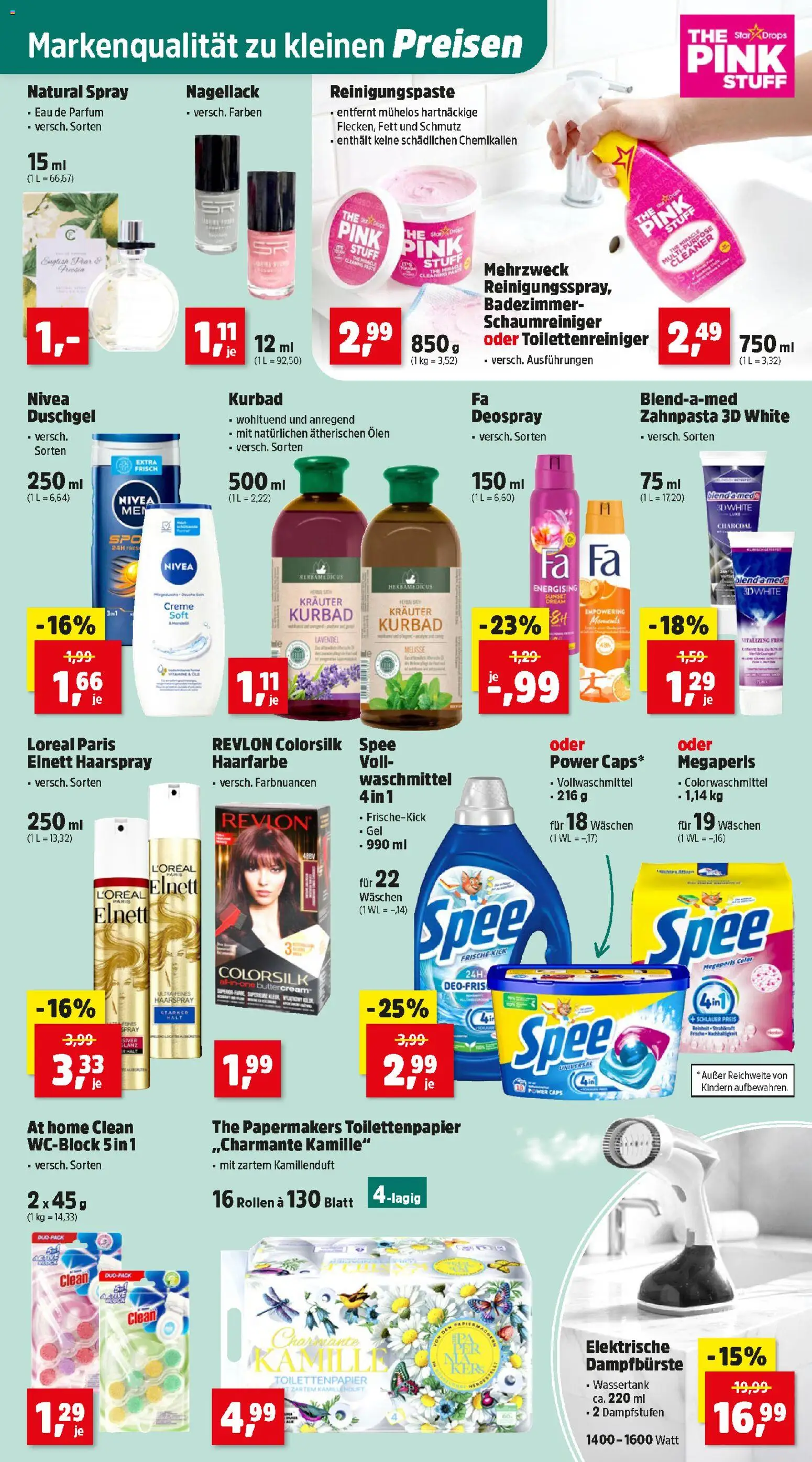 Thomas Philipps Flugblatt gültig ab 30.03.2026 | Seite: 17 | Produkte: Haarspray, Creme, Duschgel, Zahnpasta