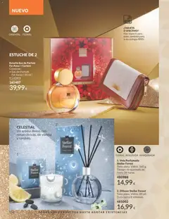 Vista previa 1. Vela Perfumada Stellar Forest, Tono plata. Vidrio. 160 g. Tiempo de quemado de hasta 28 horas. válido desde el 01.11.2025 | Página: 158 | Productos: Vela, Eau de parfum