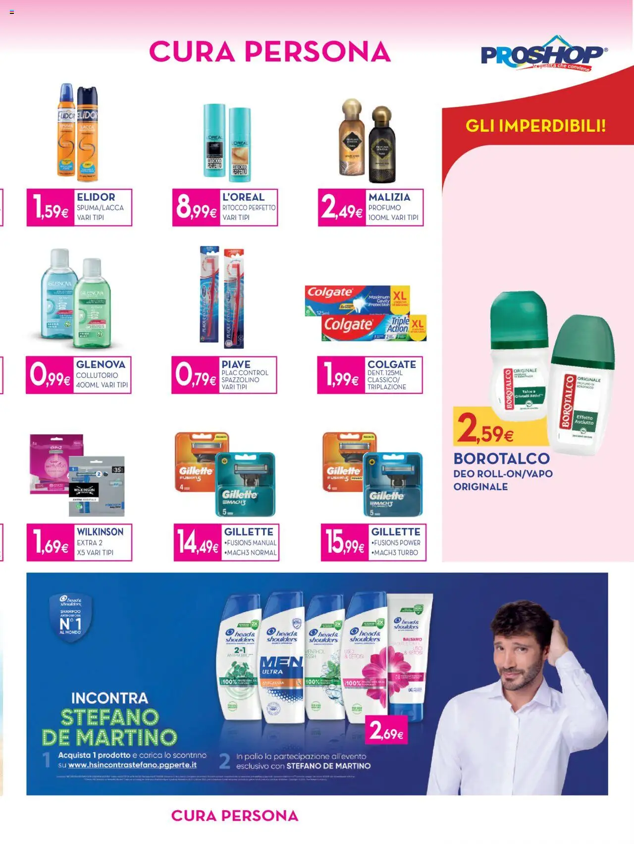 Volantino Proshop del 28.08.2025 | Pagina: 7 | Prodotti: Shampoo, Lacca, Spazzolino, Profumo