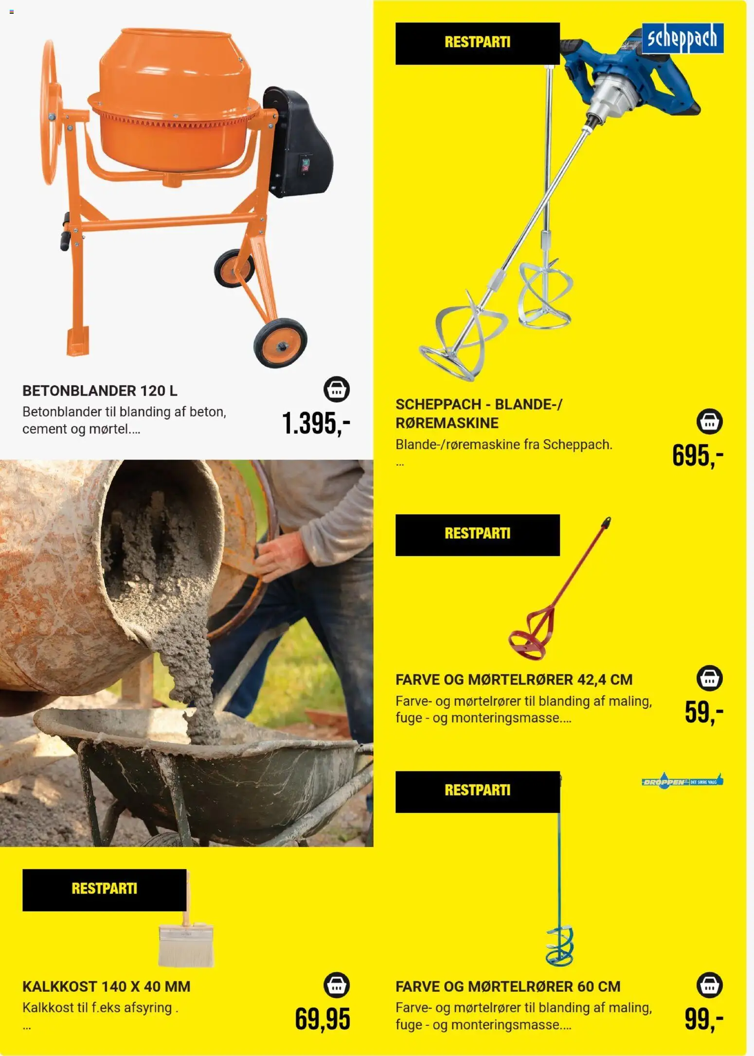 Harald Nyborg tilbudsavis – gyldig fra 31.03.2026 | Side: 38 | Produkter: Mørtel