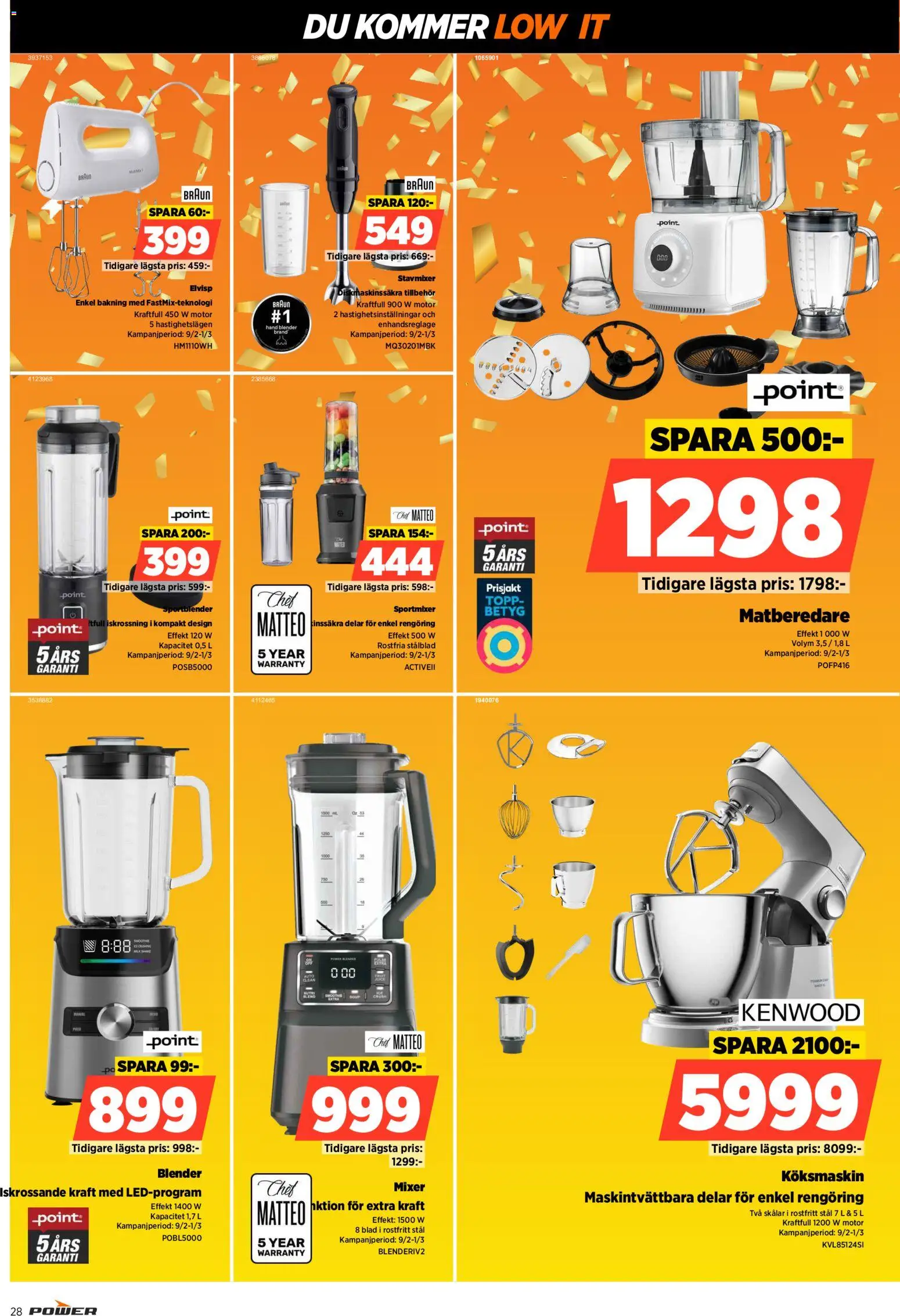 Power reklamblad aktuell från 09.02.2026 | Sida: 28