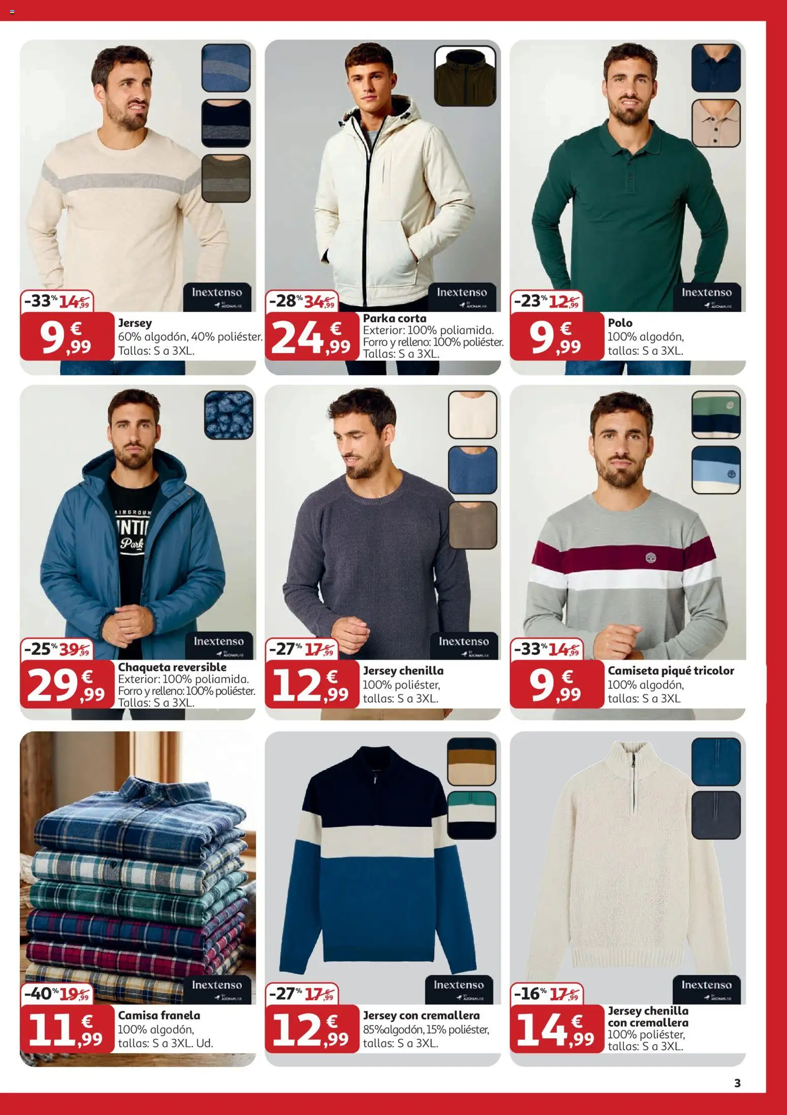Alcampo - HP Nacional │ válido desde el 26.12.2025 | Página: 3 | Productos: Camisa, Chaqueta