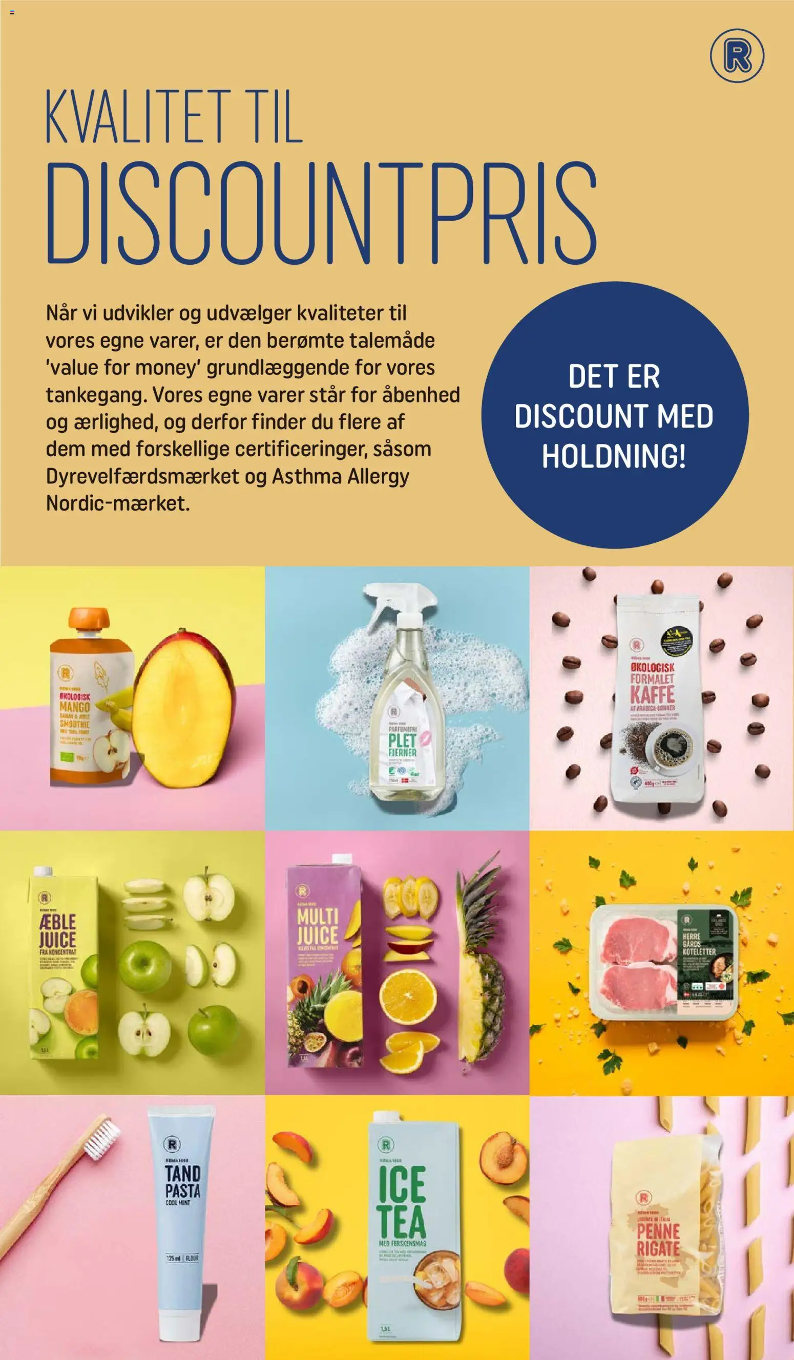 Rema 1000 tilbudsavis – gyldig fra 09.11.2025 | Side: 3 | Produkter: Mango, Koteletter, Pasta, Smoothie