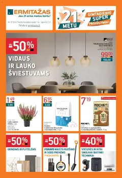 ERMITAŽAS leidinys galioja nuo 01.10.2025