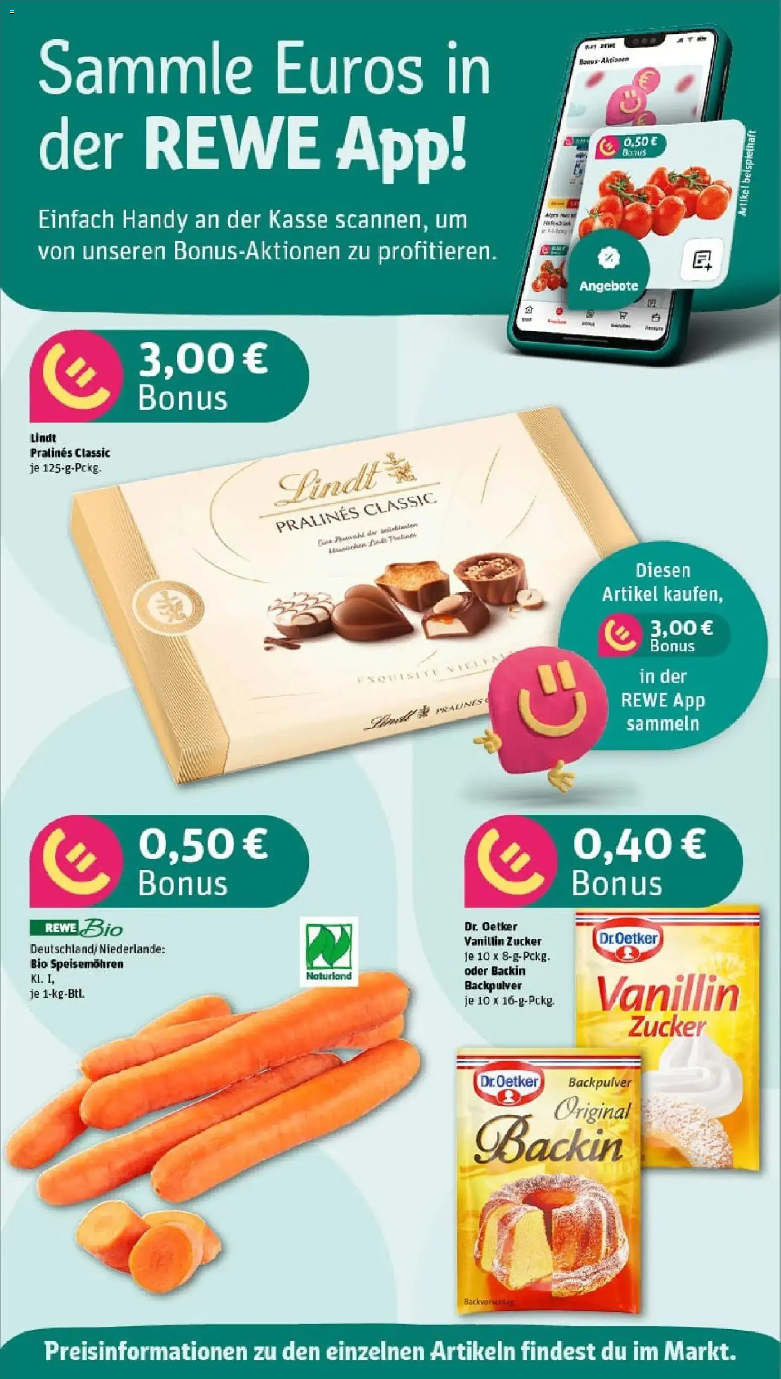 Rewe prospekt Berlin / Köpenick	 – gültig ab 17.11.2025 | Seite: 2 | Produkte: Zucker, Lindt