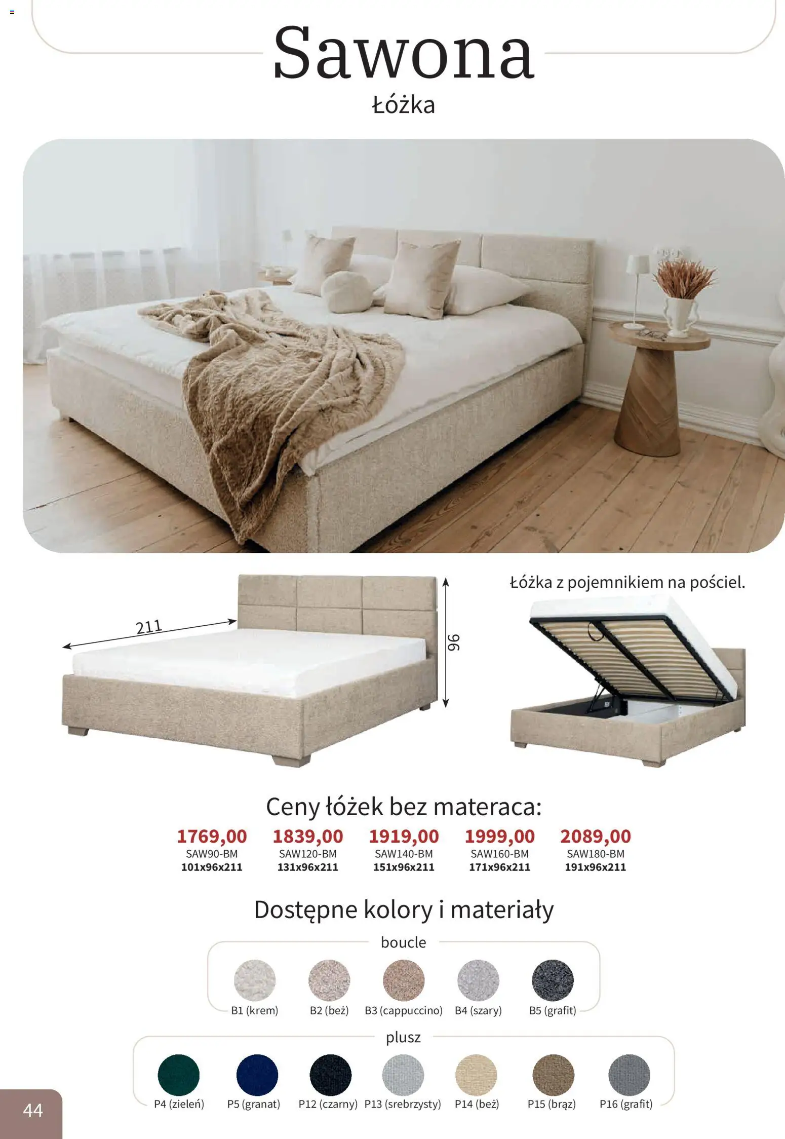 Bodzio Katalog od 01.01.2026 | Strona: 44 | Produkty: Cappuccino, Krem