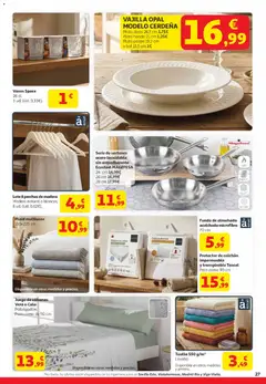 Vista previa Alcampo Canarias válido desde el 21.04.2026 | Página: 27 | Productos: Juego de sábanas, Colchon, Cama, Lavabo