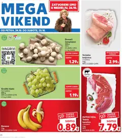 Grožđe bijelo, bez koštica 500 g - Pregled kataloga iz trgovine Kaufland, vrijedi od 22.10.2025 | Stranica: 26