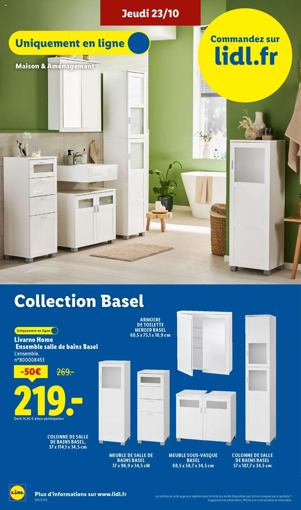 {H1} | Page: 13 | Produits: Meuble, Armoire, Miroir