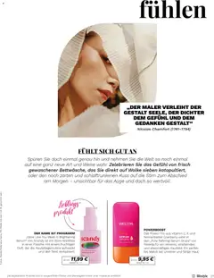 „Glow Like You Mean It Brightening Serum", Glow-Manifest in einer Flasche mit einem fruchtigen Duft, der die Hautpflegeroutine aufweckt und den Teint revitalisiert. ab 01.01.2026 gültig | Seite: 27 | Produkte: Bilder, Serum