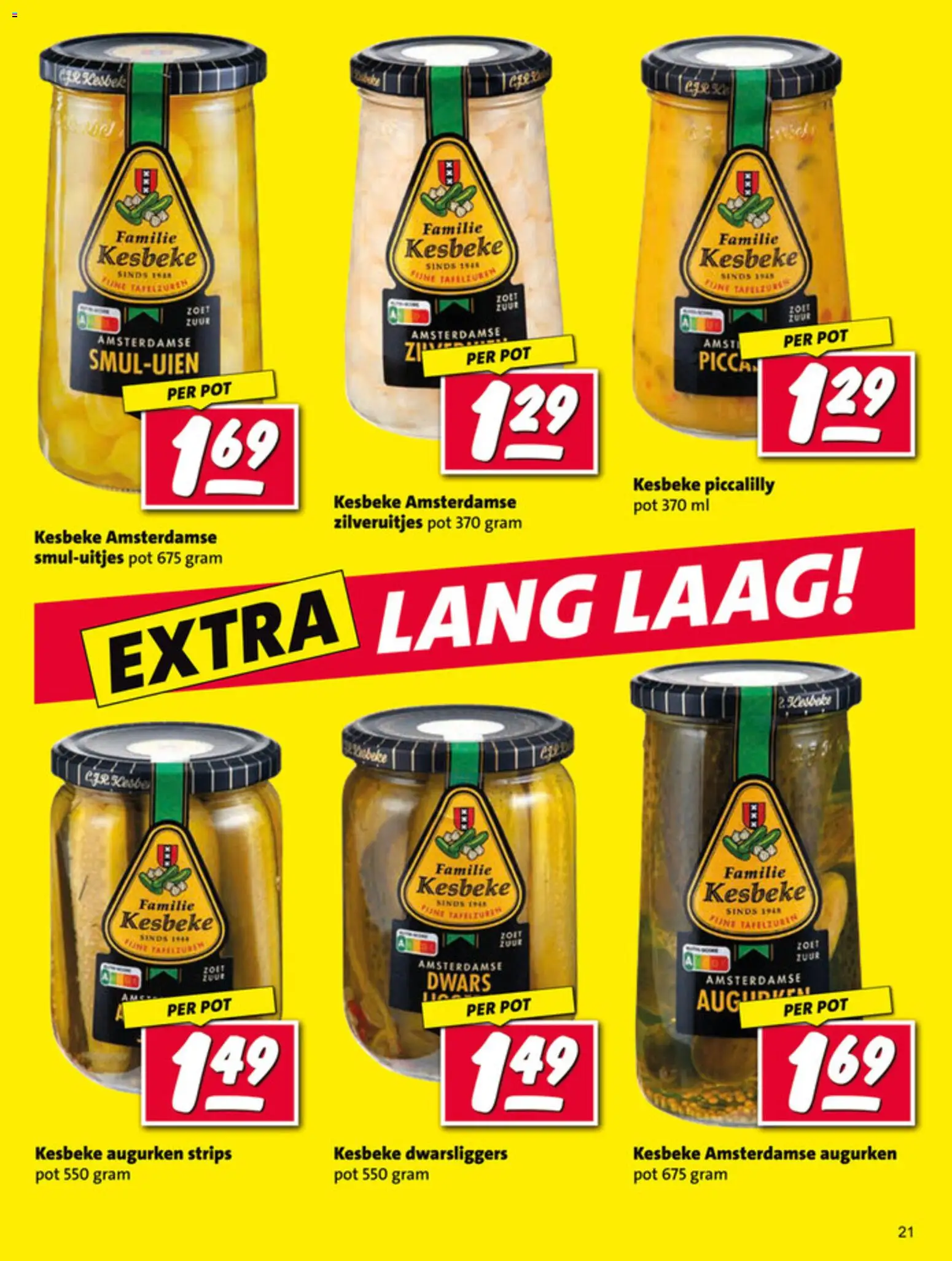 {H1} | Pagina: 21 | Producten: Pot