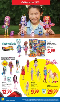 Barbie® Barbie lutka, Komad Visina lutke: cca 30 cm Različite vrste - Pregled kataloga iz trgovine Lidl, vrijedi od 06.11.2025 | Stranica: 13