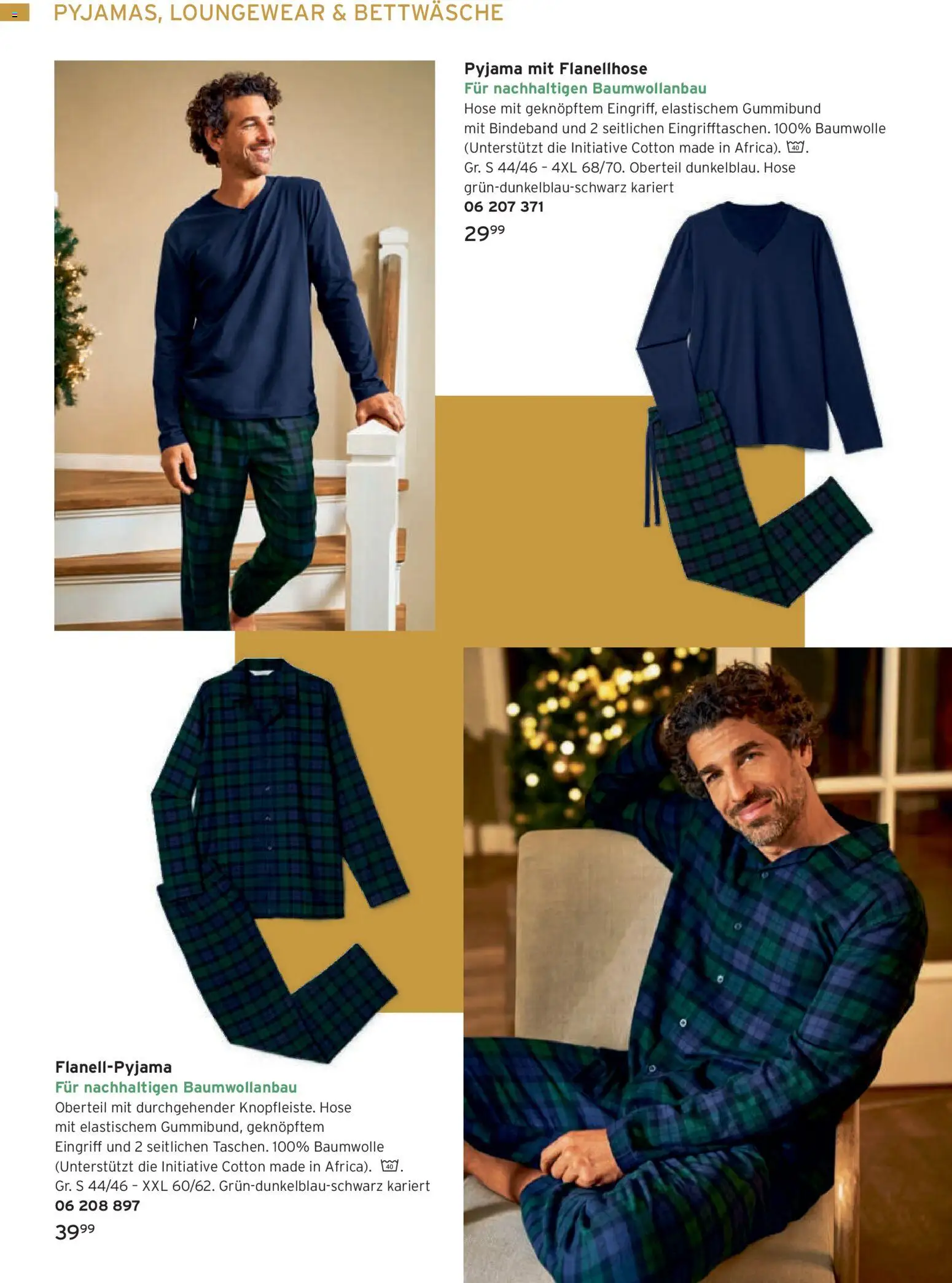 Tchibo Katalog Advent 2025 – gültig ab 14.11.2025 | Seite: 124 | Produkte: Bettwäsche, Hose, Pyjama