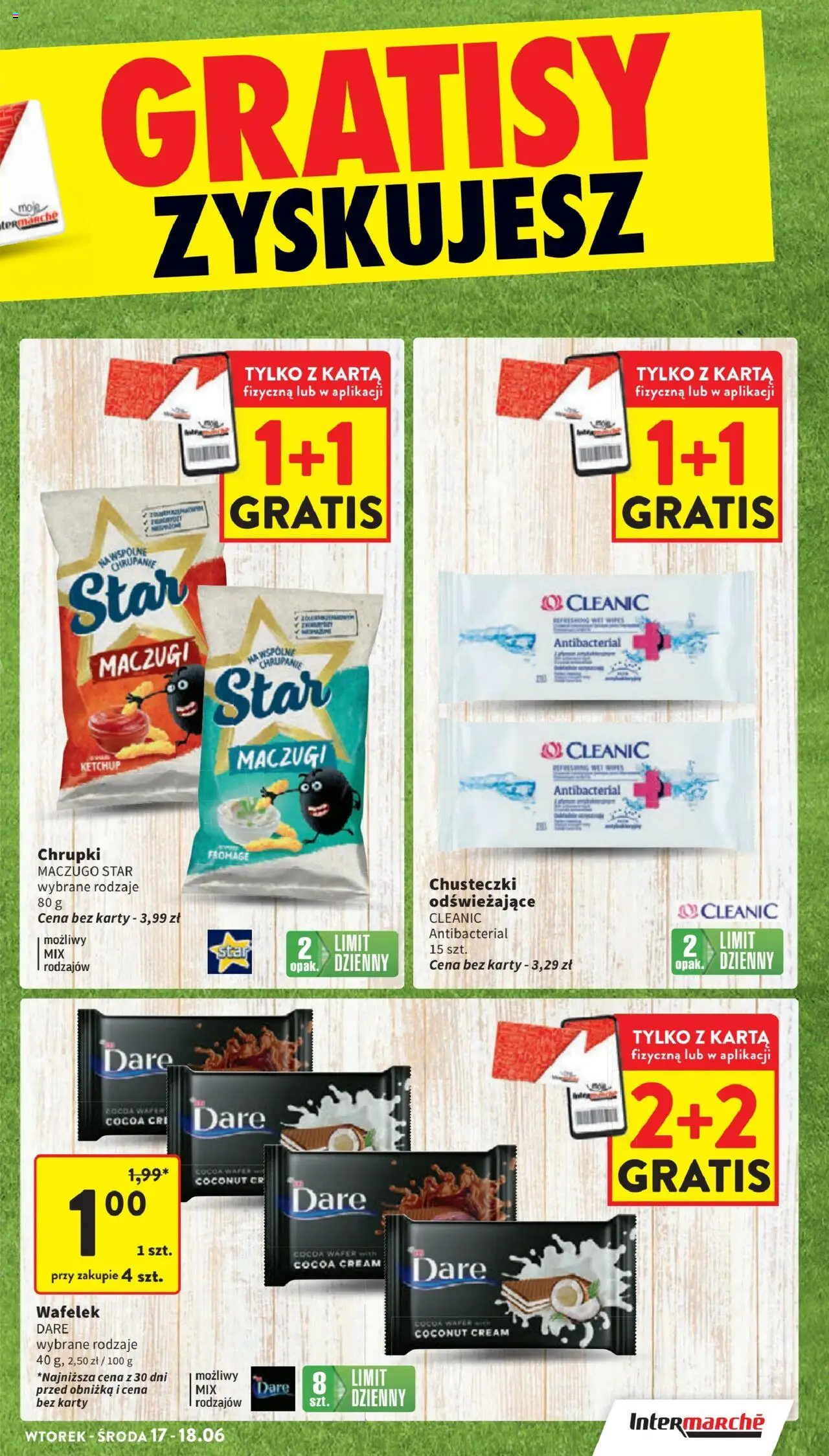 Intermarche Gazetka od 17.06.2025 | Strona: 5 | Produkty: Karta, Ketchup, Chrupki