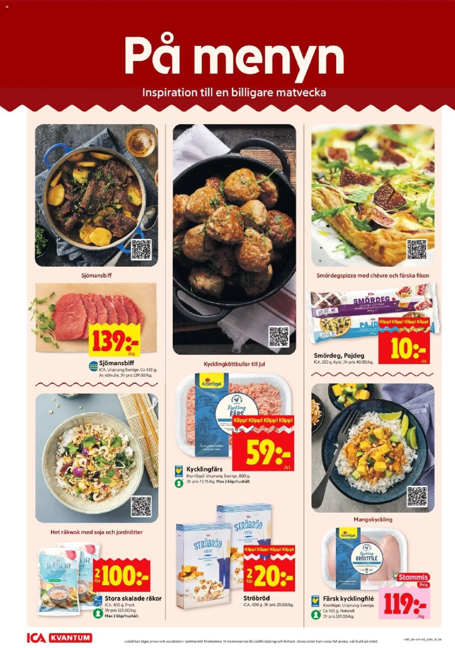 ICA Kvantum reklamblad aktuell från 01.12.2025 | Sida: 4