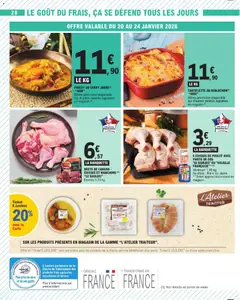 E.Leclerc - Prévisualisation de CROISSANTS JAMBON FROMAGE, Croissants Jambon Fromage valide à partir de 20.01.2026 | Page: 28