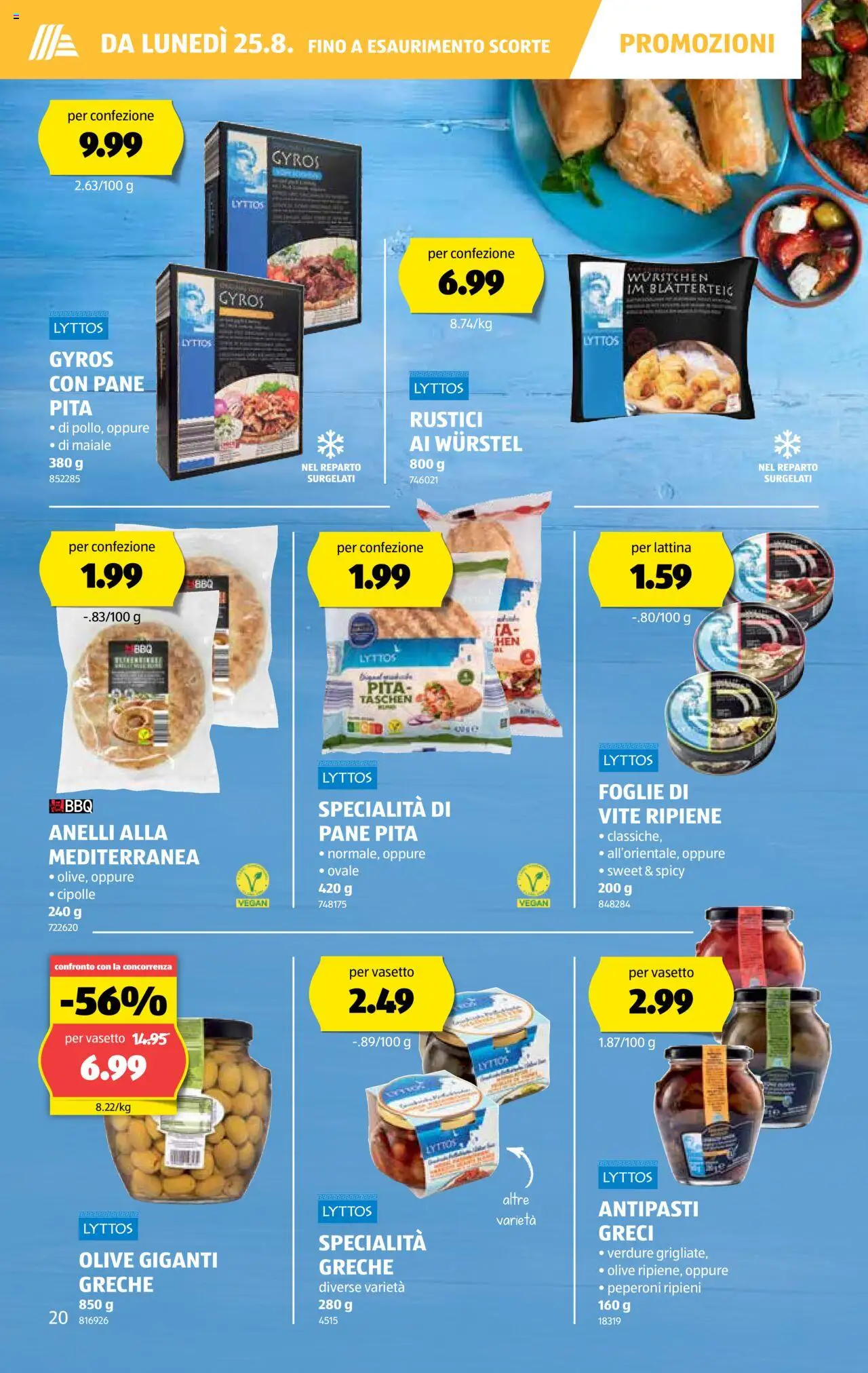 Aldi Volantino ab 21.08.2025 | Seite: 21 | Produkte: Pane