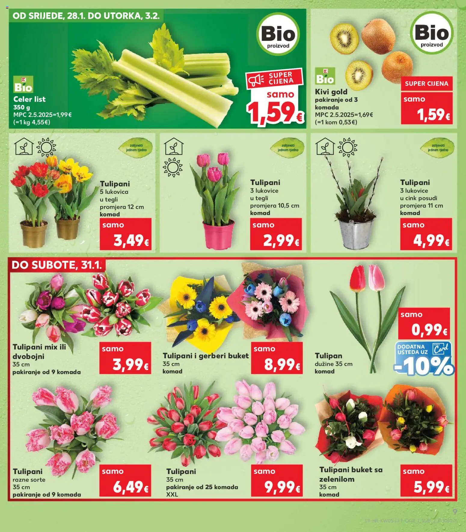 Kaufland HR akciós ujság - amely érvényes a következő dátumtól: 28.01.2026 | Oldal: 9