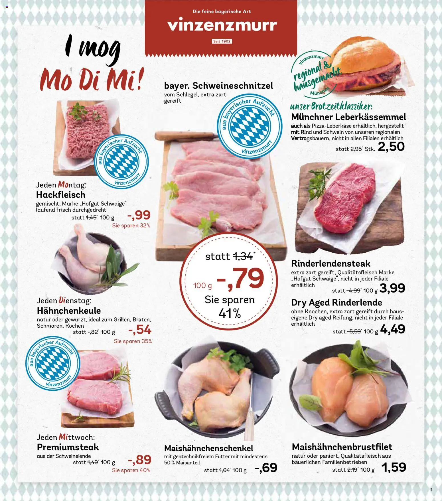 AEZ Prospekt 	 – gültig ab 17.11.2025 | Seite: 5 | Produkte: Hackfleisch