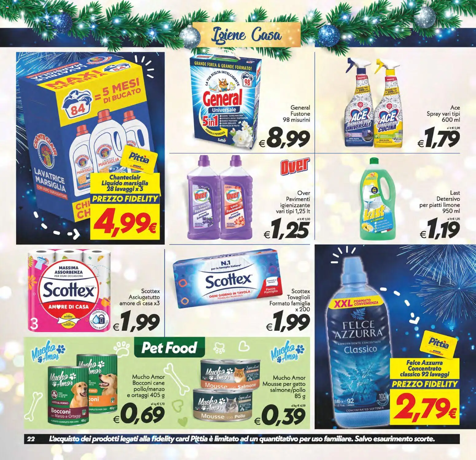 Volantino SuperConveniente del 27.12.2025 | Pagina: 22 | Prodotti: Sgrassatore, Ortaggi, The, Asciugatutto
