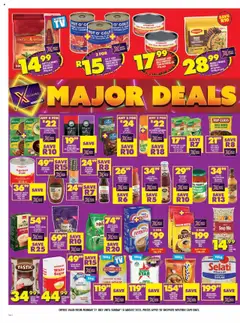 Shoprite Western Cape - Major Deals Extra │ valid from 21.07.2025 | Page: 4