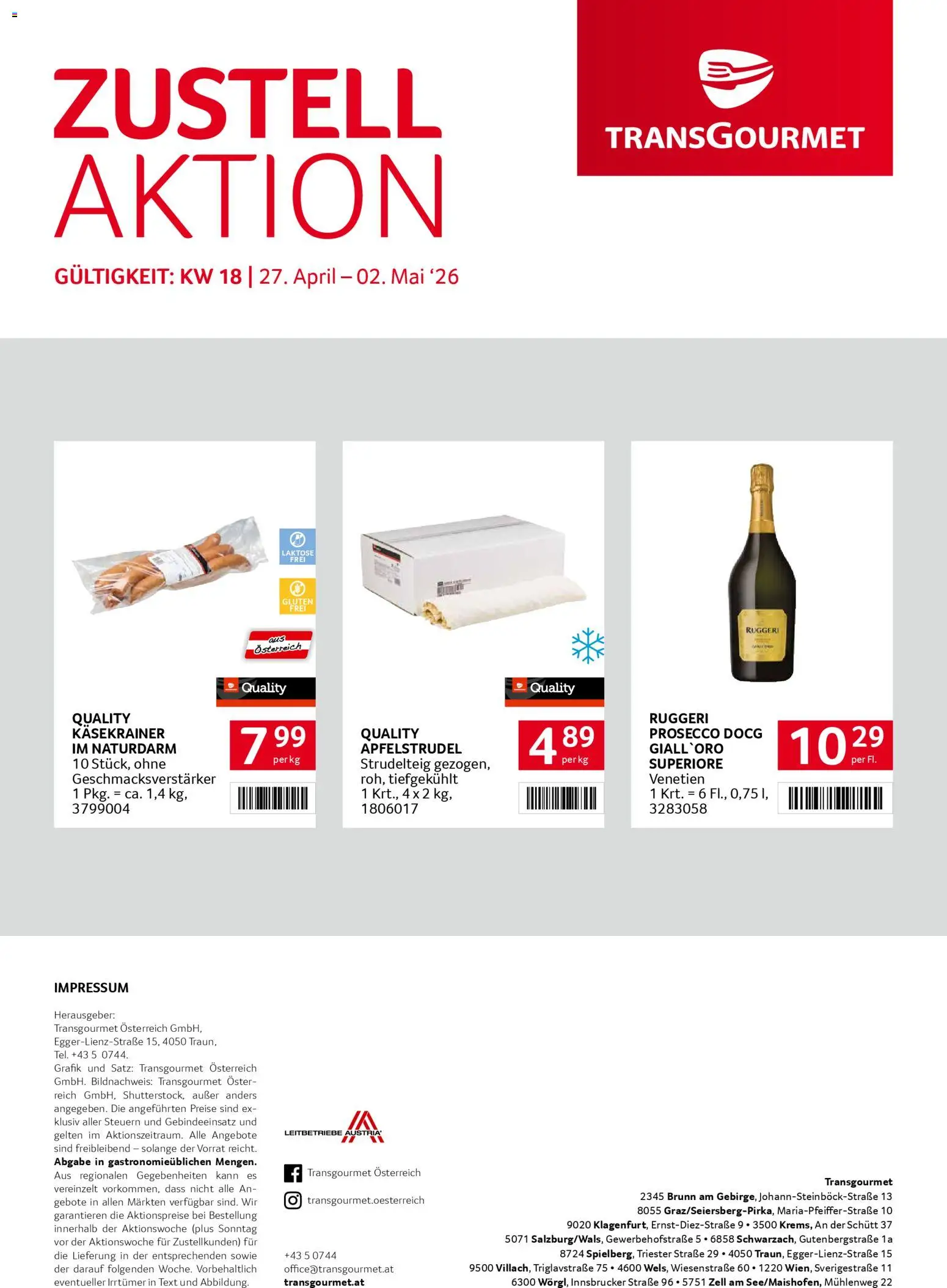 Transgourmet Zustellaktion gültig ab 27.04.2026 | Seite: 32