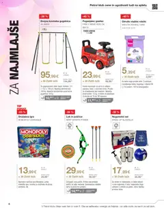 Petrol katalog akcije – veljaven od 01.04.2026 | Stran: 8 | Izdelki: Igra, Robčki, Gugalnica, Vlažilni robčki