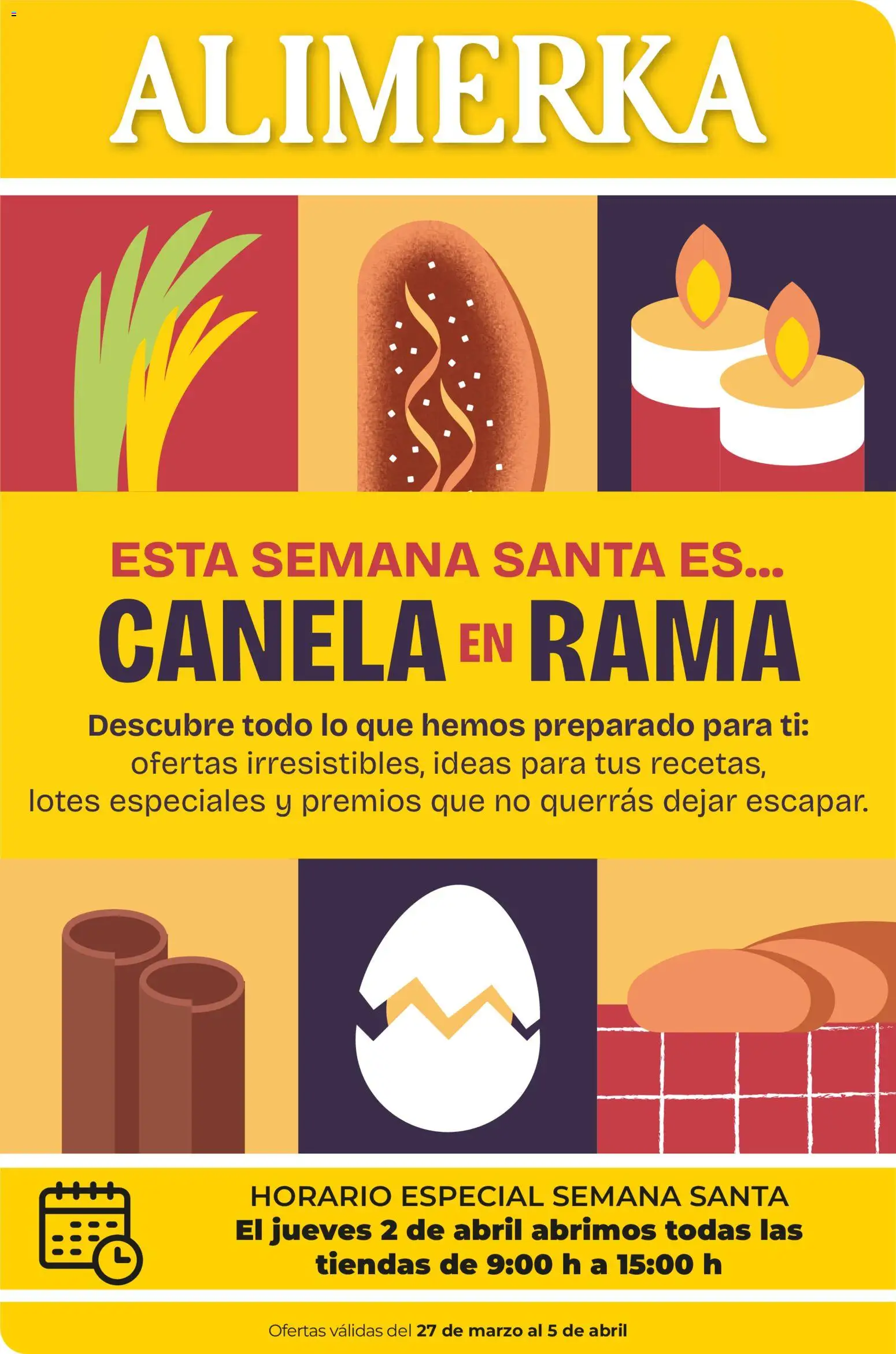 Alimerka Semana Santa  │ válido desde el 27.03.2026 | Página: 1