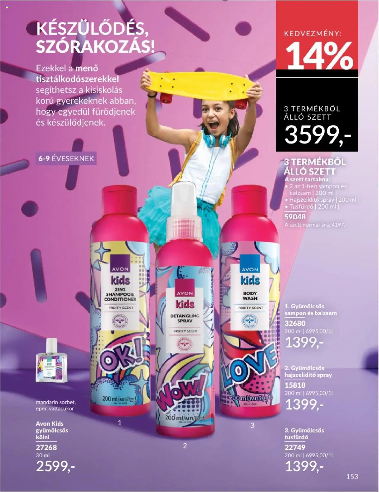 Avon akciós ujság - amely érvényes a következő dátumtól: 01.08.2025 | Oldal: 152