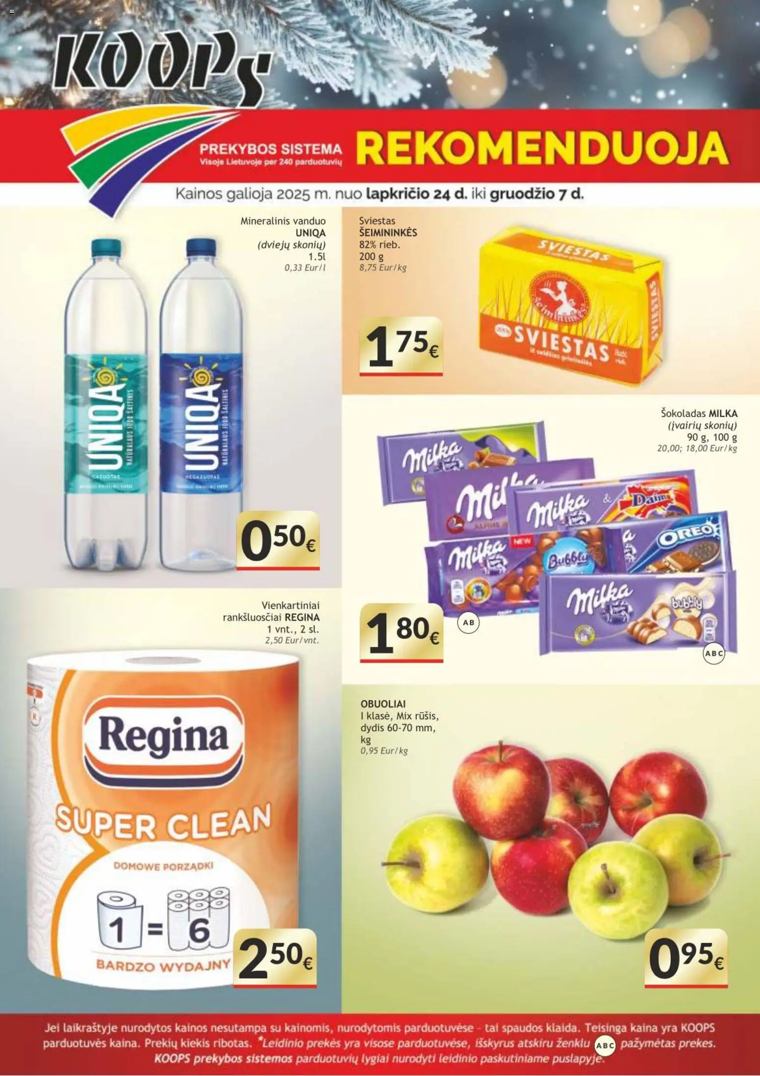 Koops akcijos nuo 24.11.2025 | Puslapis: 1