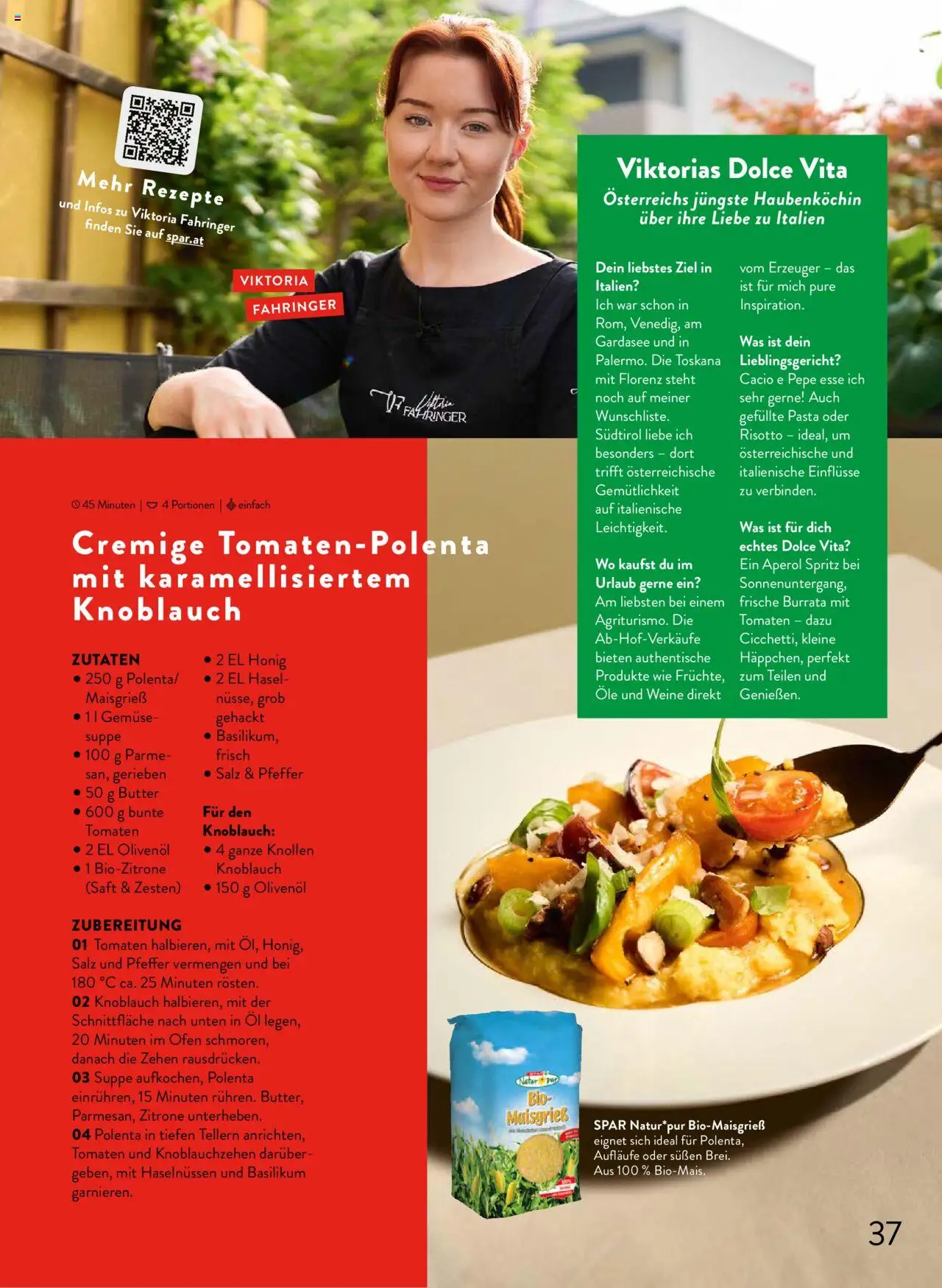 Spar Mahlzeit! Magazin gültig ab 01.07.2025 | Seite: 37 | Produkte: Gemüse, Pfeffer, Knoblauch, Butter