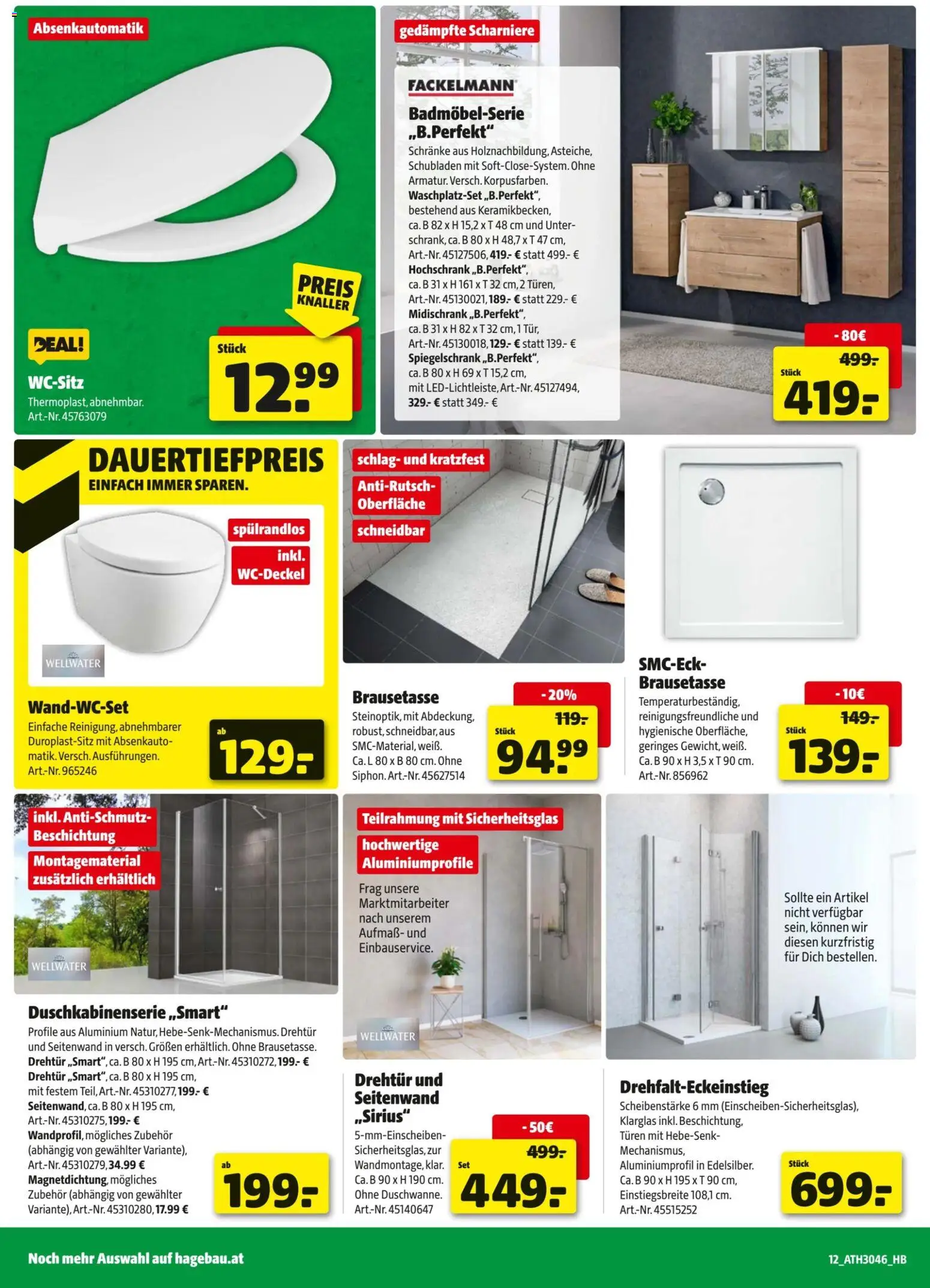 Hagebau Flugblatt gültig ab 04.11.2025 | Seite: 12