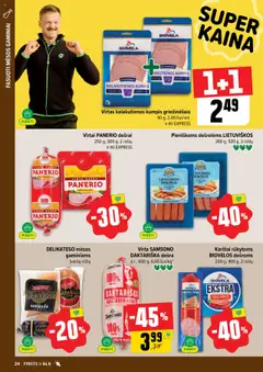 IKI leidinys│galioja nuo 30.06.2025 | Puslapis: 24 | Prekių: Sardelės, Saliamis, Kumpis, Dešra