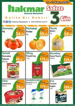 21.11.2025 tarihinden itibaren geçerli olan Hakmar kataloğu önizlemesi