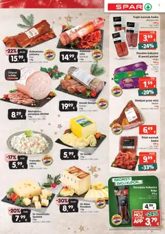 Katalog Spar - Pregled kataloga iz trgovine Spar, vrijedi od 17.12.2025 | Stranica: 7