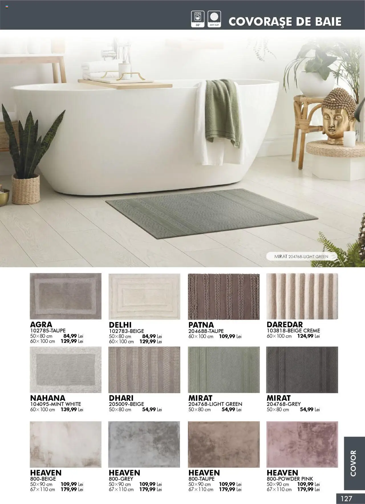 Noul catalog Diego – valabil de la 01.10.2025 | Pagină: 127 | Produse: Covor, Slip
