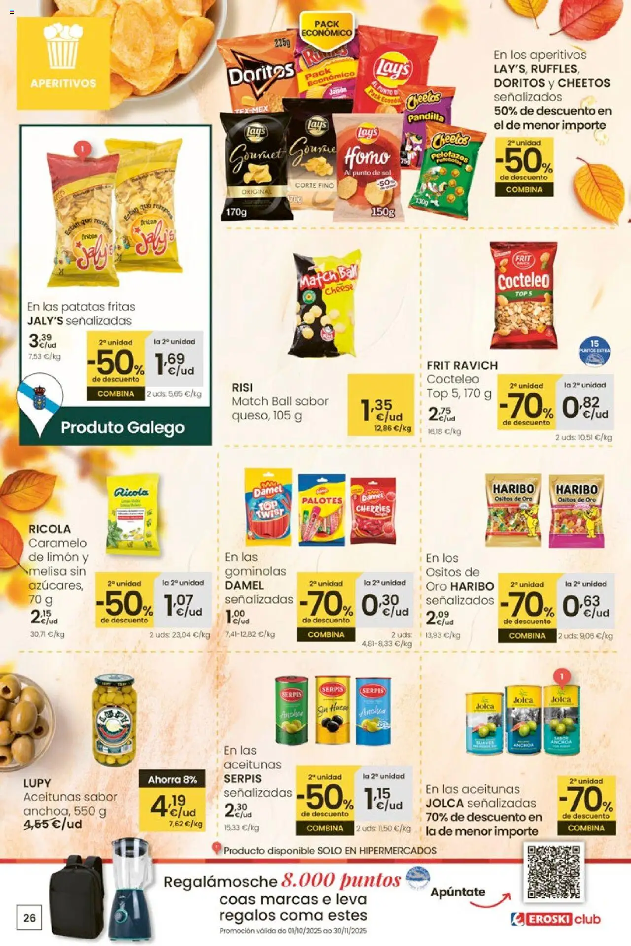 Eroski - Ofertón │ válido desde el 16.10.2025 | Página: 26 | Productos: Anchoa
