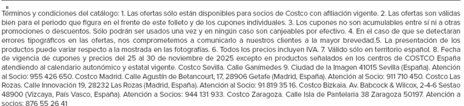 Costco catálogo │ válido desde el 25.11.2025 | Página: 8