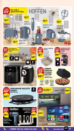 Pré-visualização MÁQUINA DE CAFÉ EXPRESSO EXPERT 2377P, Máquina de café expresso com 1100W e 1,25Lt válido de 14.10.2025 | Página: 55